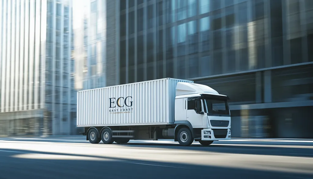 East Coast Cabinetry Group delivery truck
